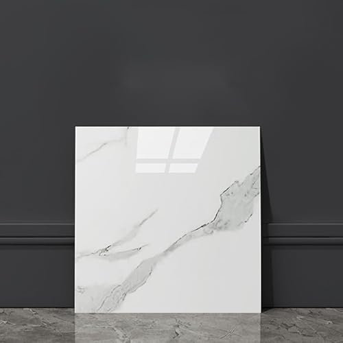 BBTISG 20 Pezzi Adesivi Per Piastrelle In Marmo, Adesivi Per Piastrelle Autoadesive 30 x 30cm Autoadesivi Piastrelle Da Parete in PET per Cucina E Bagno (Stile 9)