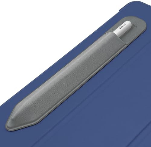 YINVA Accessories Compatible with Apple Pencil 2nd Generation and 2 1 Gen, Elastic Pencil Holder Design for Stylus (Gray)