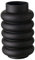 Boltze Ribbo Vase schwarz matt 25cm (1 Stück)