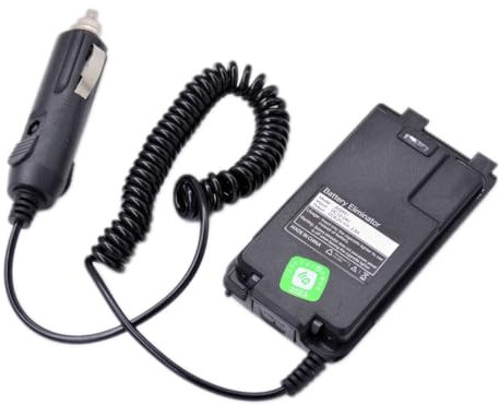 QUANSHENG Battery Eliminator for UVK5 UVK5(8) K6 UV5R Plus Walkie Talkie Car Charger DC 12V 24V Accessory