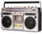 Retro Boombox Tape Player, Retro Bluetooth Boombox Kassettenspieler Mit AM/FM Radio Und Bass Boost, Integrierter Lautsprecher, 3,5 Mm Kopfhöreranschluss, Unterstützt SD/USB-Eingang, Perfekt
