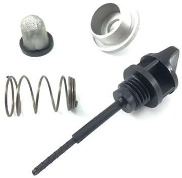 ÖL FILTER ÖLABLASS SCHRAUBE ÖLMESSSTAB für 4-TAKT CHINA ROLLER GY6 ...139QMA 139QMB 152QMI 50-150cc kompatibel mit AGM GMX BAOTIAN BENZHOU YIYING REX RS HISUN JONWAY KREIDLER FOSTI ZNEN