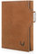 MAGATI Slim Wallet ohne Münzfach, RFID-Schutz - Mini Geldbörse Herren & Damen klein - il Santo Kartenetui - Kartenhalter Einkaufswagenchip-Fach Portemonnaie - Geldbeutel, Vintage Braun