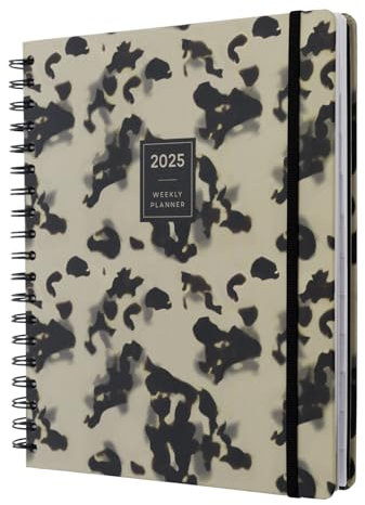 Kokonote Planer 2025 - Olympia Carey Kalender 2025 Buchkalender Studienplaner 2025 - Terminplaner 2025 - Terminkalender 2025 - Kalender 2025 Ringbuch – Wochenplaner 2024