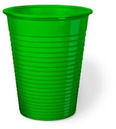 50 Bicchieri Plastica Usa e Getta Colorati (200 ml) Bicchieri Monouso per Acqua e Bibite Varie, Made in Italy Idonei al Contatto Alimentare, Ideali per Feste ed Eventi