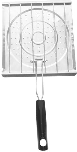 CANIGHT Grille de Gril Perforée en Tôle de Fer Robuste pour Une Répartition Uniforme de La Chaleur pour en Plein Air à La Maison