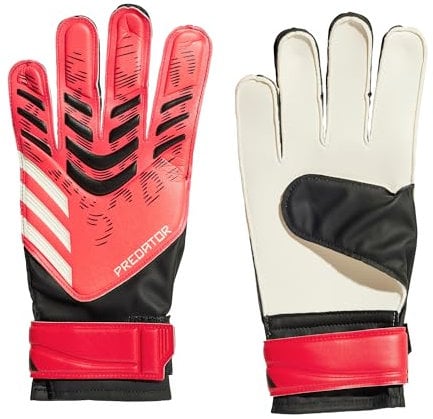 adidas Unisex Predator Training Torwarthandschuhe Black/Lucid Red/Black 10