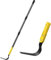 Garden Hoe Tool, 160cm L-Shape Hoe Garden Adjustable Long Handle Tools for Weeding, Loosening Soil, Trenching, Leaves, Heavy Duty Crack Crevice Weeding Hoe Hand Garden Tools for for Gardening