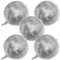 Milisten 5Stücke Aluminium Folienballons Mond Design Luftballons Für Planetendekoration DIY Party Dekoration Mond Themen Helium Ballons