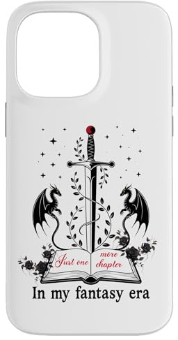 Just One More Chapter Book Dragon Fantasy Era Dark Romance Case for iPhone 14 Pro Max