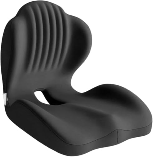 Ergonomisches Sitzkissen aus Memory-Schaum, für Büro-, Auto-, Gaming, zur Linderung von Ischias-, Steißbein- und Kreuzbeinschmerzen, zur Unterstützung der Lendenwirbelsäule und des unteren Rückens