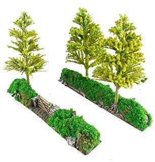 War World Gaming Battle Bocage Gerade Lang-Hecke x 2 - 28mm WW2 Tabletop Gelände Modellbau
