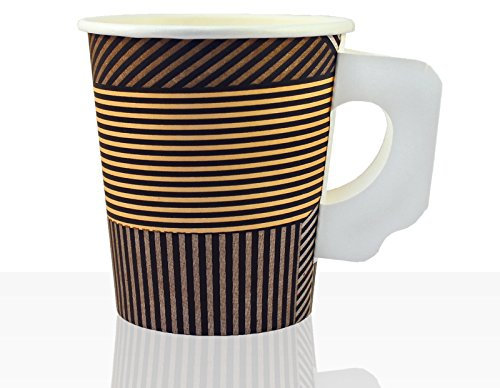 Enjoy Coffee to go Mug avec Anse 50 stk. 0,18L Revêtement (7oz)