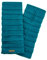 Chapati Gewalkte Pulswärmer aus Merino Wolle zum Wenden (Blau)