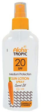 Aloha Tropic Sonne Lotion *Spray* Karotte SPF20 200ml