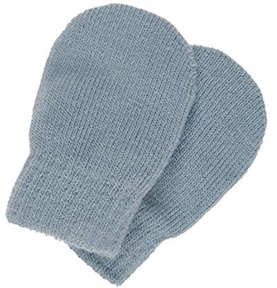 NAME IT Baby Kratzfäustlinge Strickhandschuhe (Ashley Blue)