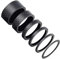 HONGECB Lenkervorbau Distanzscheiben, Fahrrad Ahead Vorbau Spacer, Karbon MTB Rennrad Distanzscheiben, Bike Headset Spacer, Abstandshalter für Fahrradgabel, 2/3/5/10/15/20mm, 6 Stück, Black