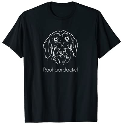 Rauhaardackel Teckel Jagdhund Jäger T-Shirt