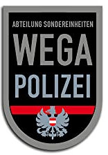 Aufkleber/Sticker Wega 2 Wiener Einsatzgruppe Alarmbeteiligung Polizei 5x7cm