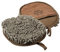 KAHU Hundehandschuh aus Flauschigen Chenille-Material • Waschhandschuh für Tiere • Saugstark und Schnelltrocknend • Größe: 23 x 18 cm • Farbe: Braun (Melange)