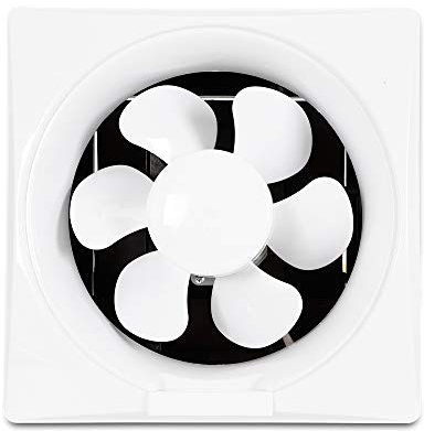 Ventilateur d'évacuation d'air ultra silencieux 30 W avec ventilation efficace - Pour cuisine, salle de bain, chambre à coucher, bureau - Pour la maison, la salle de bain, la cuisine - Blanc