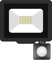 Willpower 10W 1000LM LED Strahler Außen Mit Bewegungsmelder - Scheinwerfer 6000K Kaltweiß IP66 Wasserdicht Außenstrahler Fluter Flutlicht für Garage, Flur, Garten, Innenhöfe, Hotel, Sportplatz
