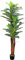 Künstliche Palme groß Kunstpalme Kunstpflanze Palme künstlich wie echt Plastikpflanze Kokospalme 180 cm Balkon Königspalme Decovego Deko hoch