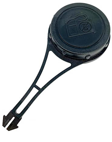 RedPart Fuel Tank Cap for Briggs & Stratton 550e, 550ex, 625e Lawn Mower with Tether