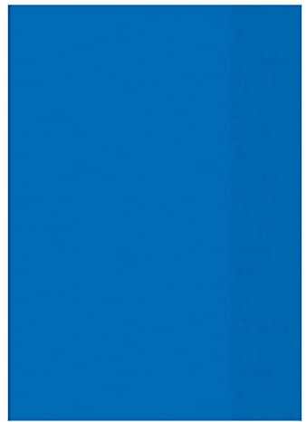 NEU BRUNNEN Hefthülle DIN A4, transparent-blau