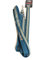 Petlando Mesh Outdoor 3 Meter Leine mit Sicherheitsgriff u. refl. Streifen Petrol L 30 mm/3 m