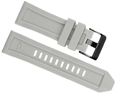 dayeer Bracelet de montre en Silicone 26mm, pour Diesel série DZ4496/4535/4283/4476/7416/7396, gris fumé, souple et étanche, accessoires de montre
