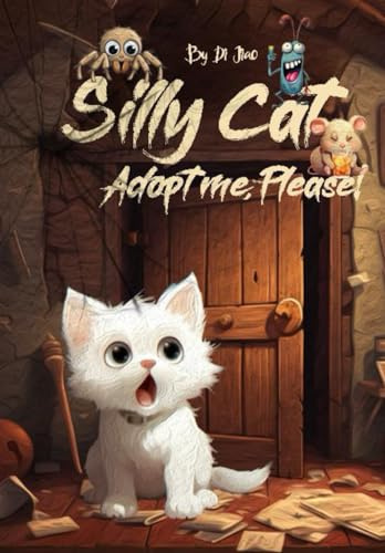 Silly Cat: Adopt Me, PLEASE!（cat kid books）: funny books for kids