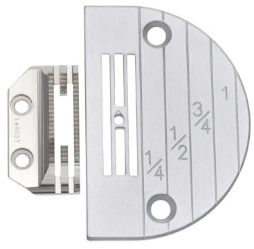Create idea Industrial Sewing Machine Feed Dog & Needle Plate Set Compatible with Juki Compatible with Brother Compatible with Singer (149057+147150LGW)