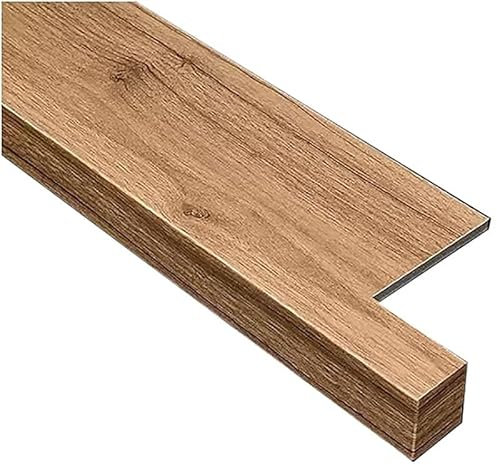 Fensterbank Fensterbank-Leistenschutz mit Holzmaserung-Finish, dicke Fensterbankplatte/Abdeckung von Erkerfenstern, Fensterbankkante für Fensterbank aus Beton/Metall/Fliesen, anpassbare Größen ( Color