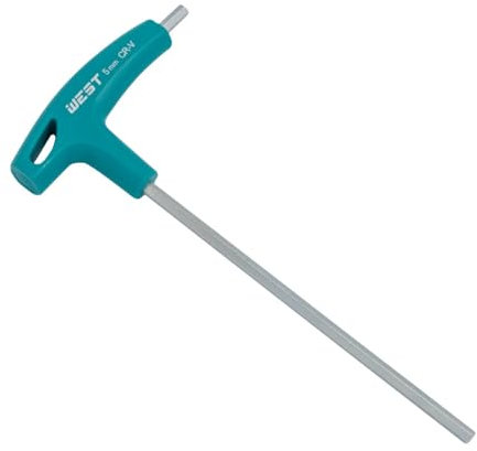 LIANRISES 5mm Allen Key T Bar Key T-Handle Hex Keys CR-V Heavy Metric Hex Wrench Allen Keys