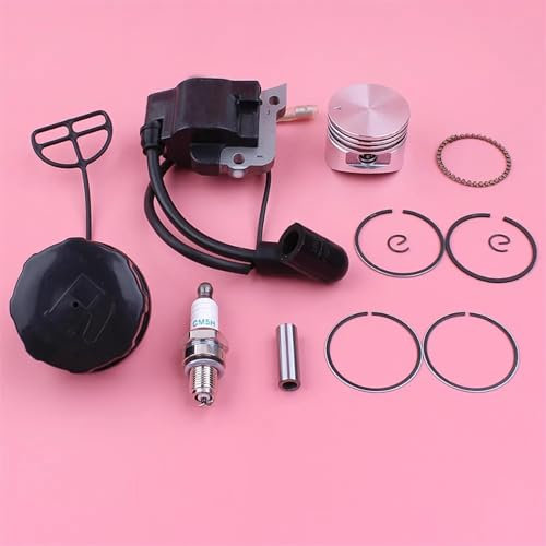 LAVAS Bobina di accensione 35mm Pistone Candela Tappo Serbatoio Carburante Kit for Honda GX25 GX 25 4 Tempi Trimmer Decespugliatore Tosaerba Parte Del Motore