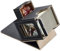 Mage Tech Caja de Mazos Commander para MTG - Diseño Patentado, Exhibición de Commander, Apta para 100 Cartas con Doble Funda, Soporte Magnético de Cartas de 35pt & Bandeja para Dados -Negro/Oro Pálido