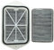 QXWRLD 2 Löcher Innenraumfilter, for VW, Sagitar CC, for Passat Magotan, for Golf, for Tiguan, for Touran, for, for Skoda, for Octavia, Außenluftfilter FT100 Auto Pollenfilter Auto(1 Case and 2 Filte