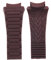 RTRCAGAKM Weiches Gummiarmband für Herren, passend für Porsche Design P6620-Serie, Armband aus Silikon für Damen, wasserdichtes Sportarmband, Uhrenzubehör (Braun, kein Verschluss)