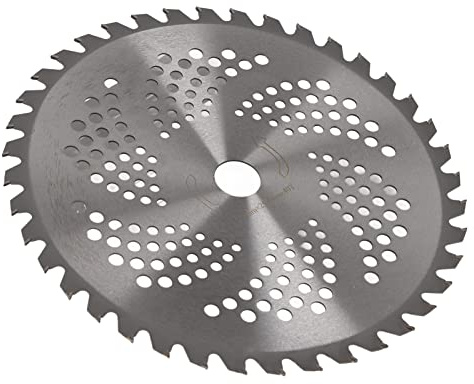 WGFOIP Lame de Débroussailleuse, Débroussailleuse, Lame de Scie 40T, Outil de Jardin, Disque de Coupe pour Débroussailleuse, Tondeuse à Gazon