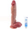 Dildo Consoladores para Mujer Sex Toys - Juguetes Sexuales Eróticos Dildos Dobles de Silicona con Ventosa Plug Anal Consolador Anales Réplica de Pene Realistas Dildo Pareja Mujeres Gays