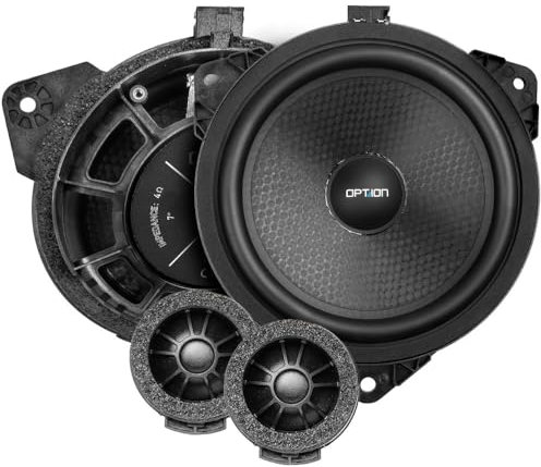Option Lautsprecher kompatibel mit Toyota GT86 (2. Gen.) - Plug & Play Front-Lautsprecher - 70 WRMS, 25mm Gewebe-Hochtöner