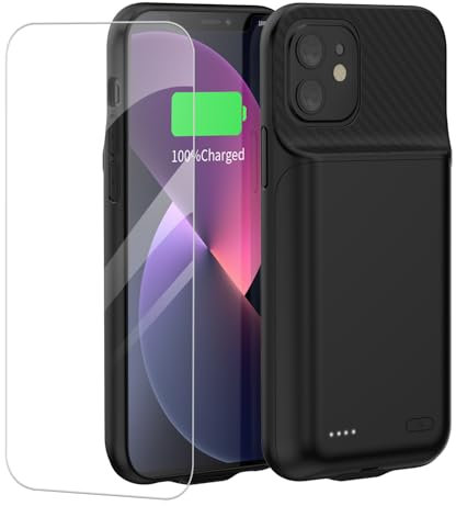 MIGAFEI Battery Case for iPhone 14 Pro(6.1inch), Powerful 13800MAH Ultra-Slim Battery Charging Case (Black iPhone 14 Pro)