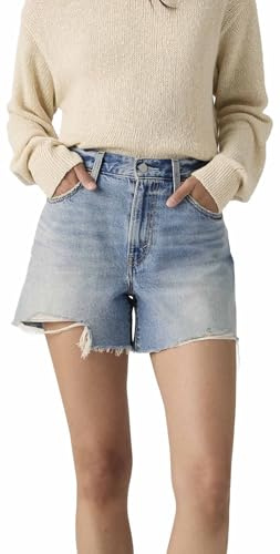 Levi's Damen Shorts Ribcage Short Zip