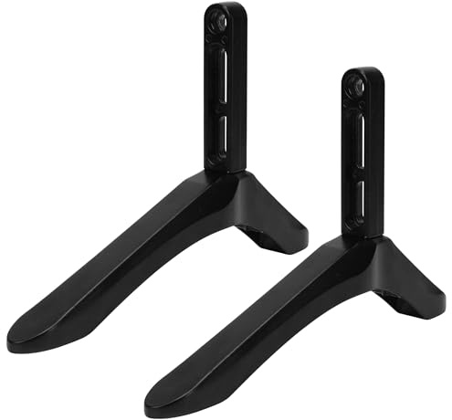 Universal Steel TV Base Suitable for LCD Pedestal Screen Stand, Monitor Riser 32 55 65 70 75 inches, Home Use