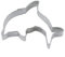 Torten Deko Shop Delfin-Form Cookie Cutter, Edelstahl, 5 x 6.5 cm