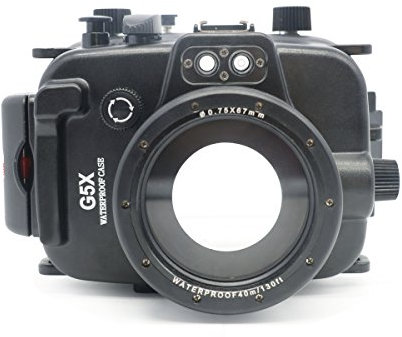 Sea frogs130 Feet/40 Meter Unterwasser Kamera Gehäuse wasserdichtes Gehäuse für for Canon G5X