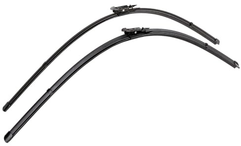 DENSO Scheibenwischer Vorne Länge 1: 750mm Länge 2: 750mm Flachbalkenwischblatt Kompatibel mit FORD S-Max CJ Pinch Tab für Links-/Rechtslenker DF-153