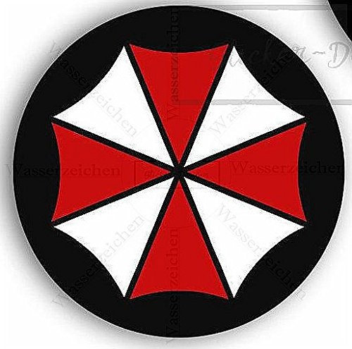 Sticker-Designs 25cm! Aufkleber-Folie Wetterfest Made IN Germany Vinyl Umbrella Corporation Resident Evil B106 Jahre haltbar UV&Waschanlagenfest Auto-Vinyl-Sticker Decal ProfiQualität