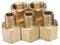 Messing-Schlauch 1/4 Zoll weiblich BSPP x 1/8 Zoll männlich BSPT Adapter Kraftstoff Air (5 Stück)